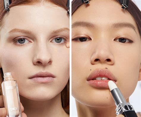 maquillage automne-hiver 2023 dior|Look et tuto maquillage teint, yeux et lèvres du défilé Dior .